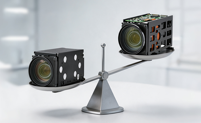 Sony FCB-ER9500 VS. FCB-ER9500 Weight Reduced Version Sony FCB-ER9500 VS. FCB-ER9500 Weight Reduced Version