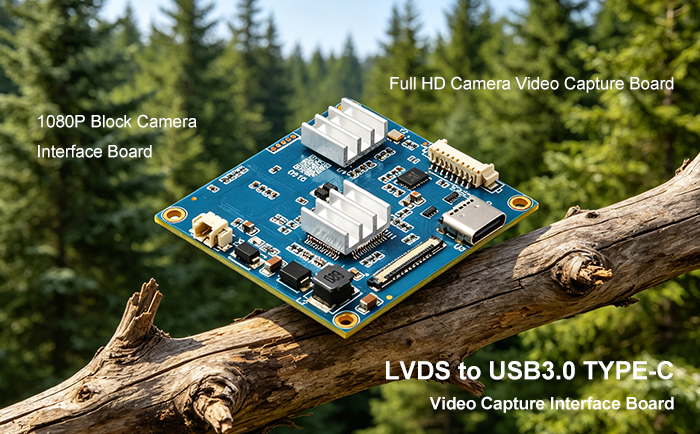 LVDS to USB C Video Capture Interface Board LVDS to USB C Video Capture Interface Board