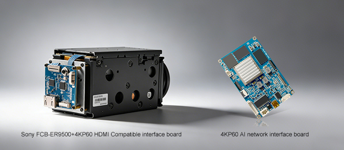 Sony FCB-ER9500 + KP60 AI network interface board