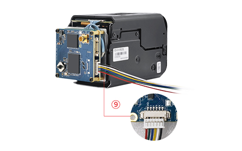 Compact 3-in-1 Interface Board with SDI CVBS LVDS-Loop-out+FCB-EV9520L-7